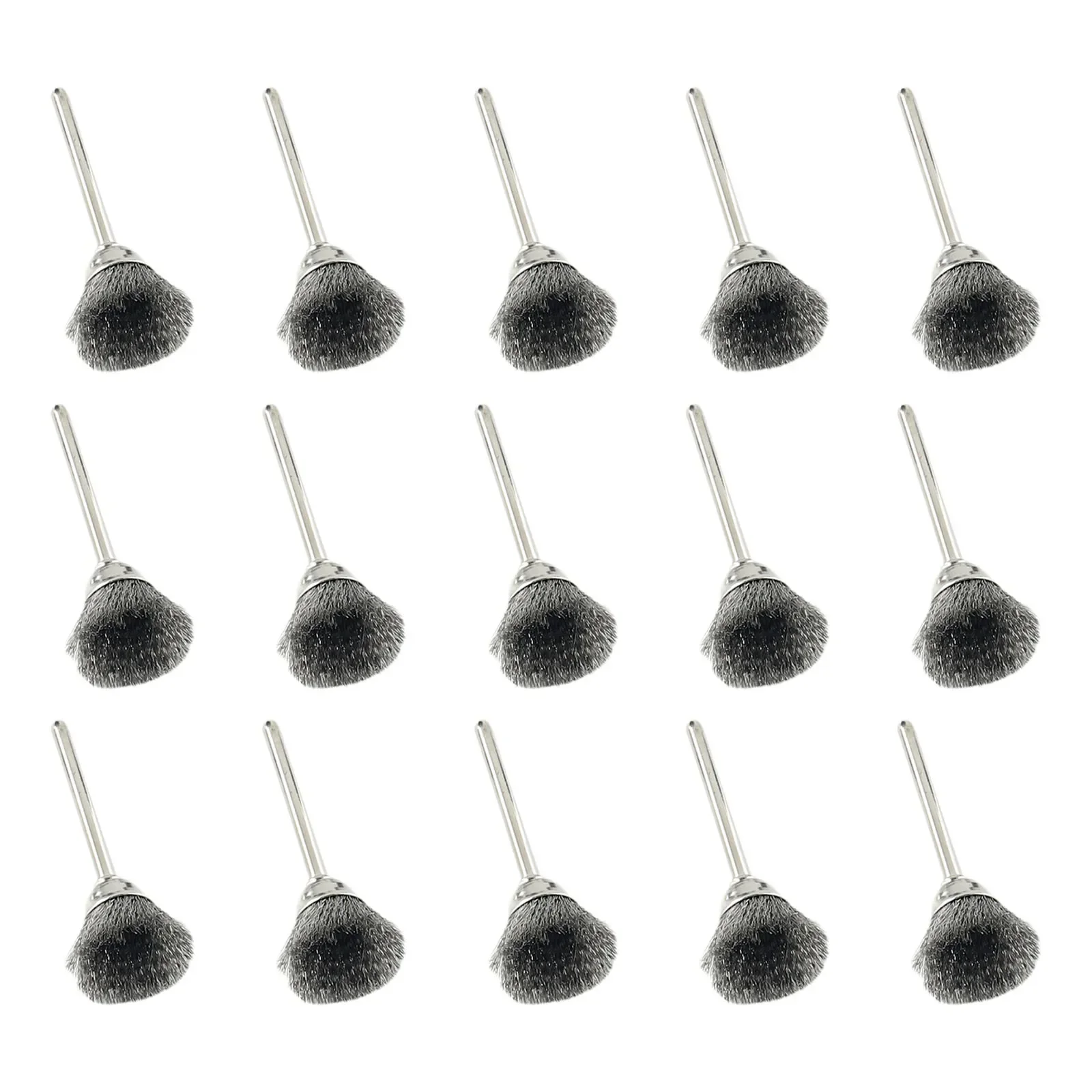 Abrasive Tool Wire Brush Rotary Tool Wire Brushes 3mm Abrasive Cleaning Deburring Stainless Steel Dusting
