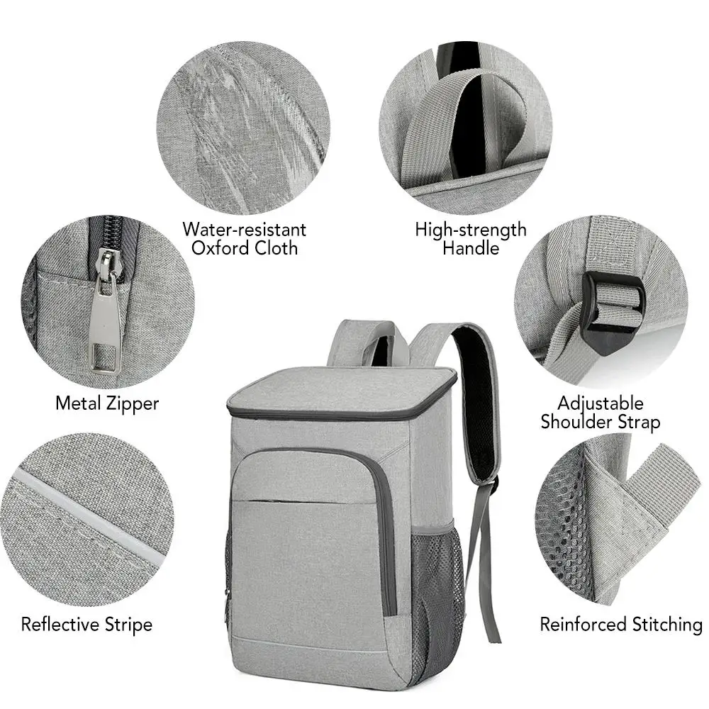 Lunch cooler bag,cooler bag,lunch bag 30L Cooler Backpack Leakproof Insulated Lunch Bag Portable Travel Bags for Outdoor Camping Hiking Picnics Beach