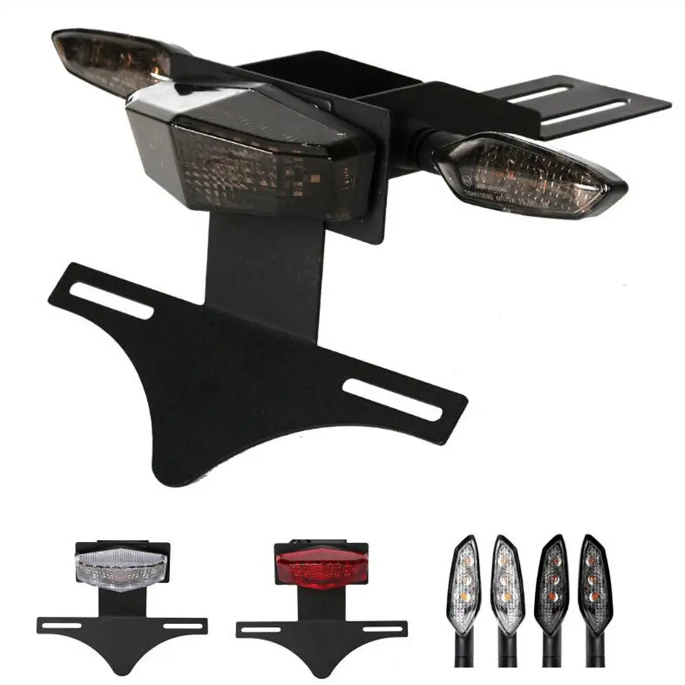 Fender Eliminator Rear Tail Tidy LED Brake Light Turn Indicator For Surron Sur-ron Light Bee Segway motorcycle license plate holder,motorcycle taillight
