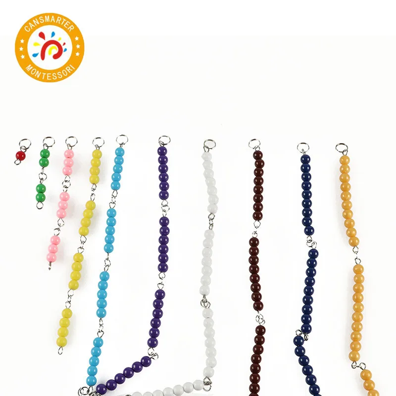 Рисунок 4 - Деревянная математическая короткая цепь Монтессори