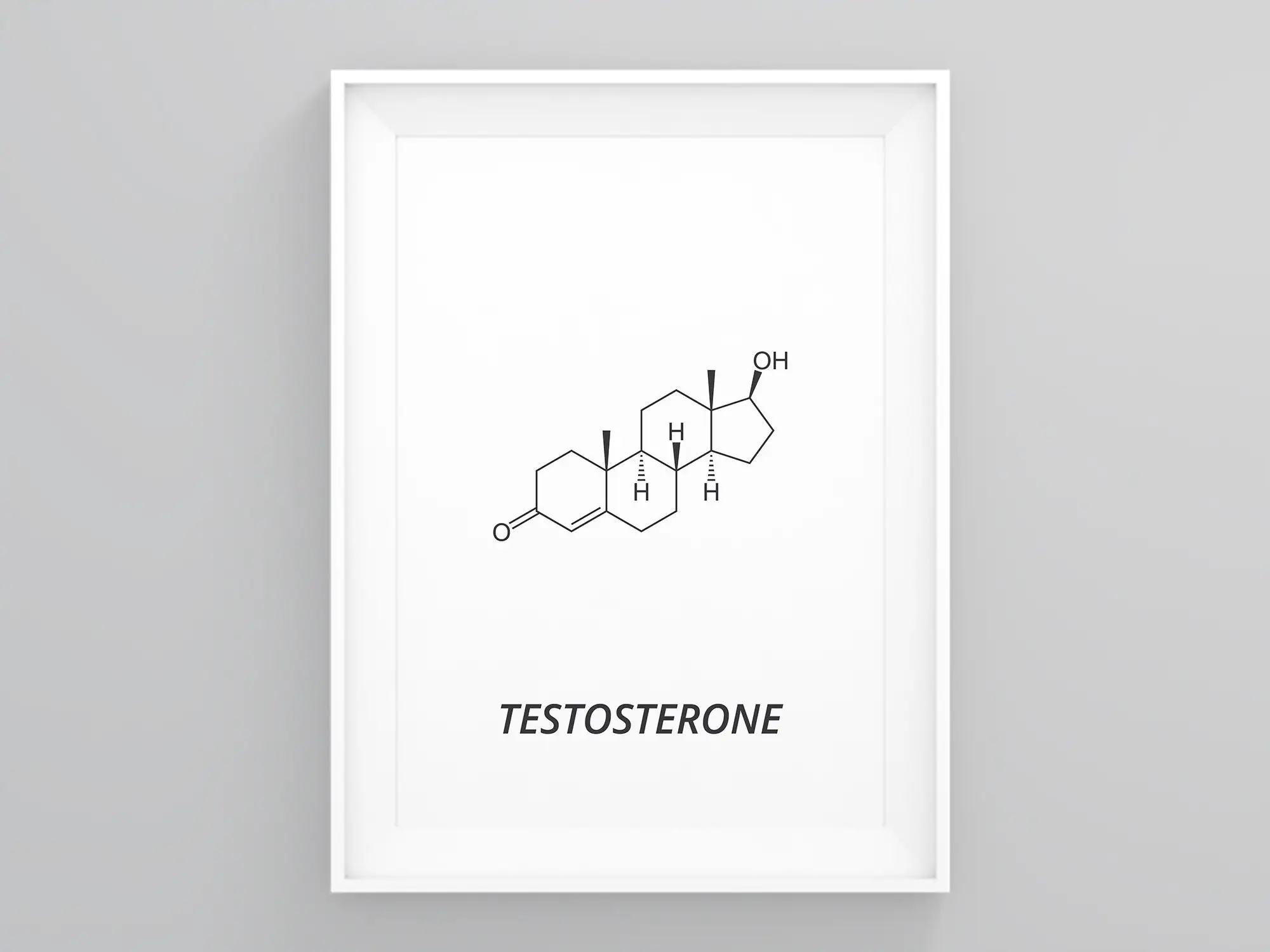 Love Happiness Adrenaline Molecule Chemistry Science Poster Print Wall Art Pictures Canvas Painting Living Room Home Decor Gift