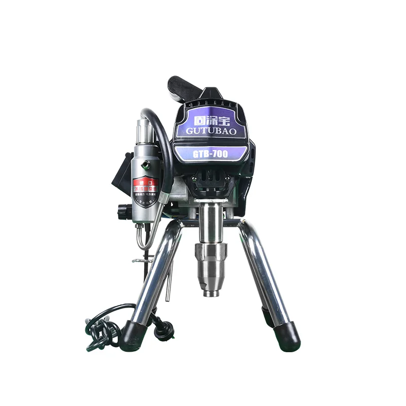 Airless Spray Gun GTB-700 Nozzle 3000 Psi Electric High Pressure Sprayer Paint Gun 2
