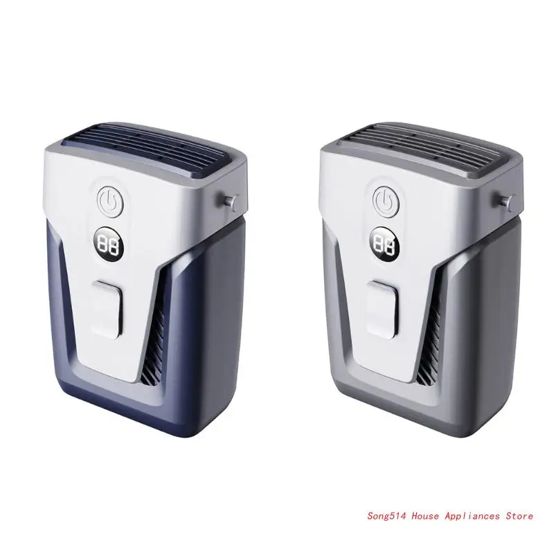 

Air Conditioner Hanging Waist Fan USB Rechargeable Summer Outdoor Sport Mini Fan 95AC