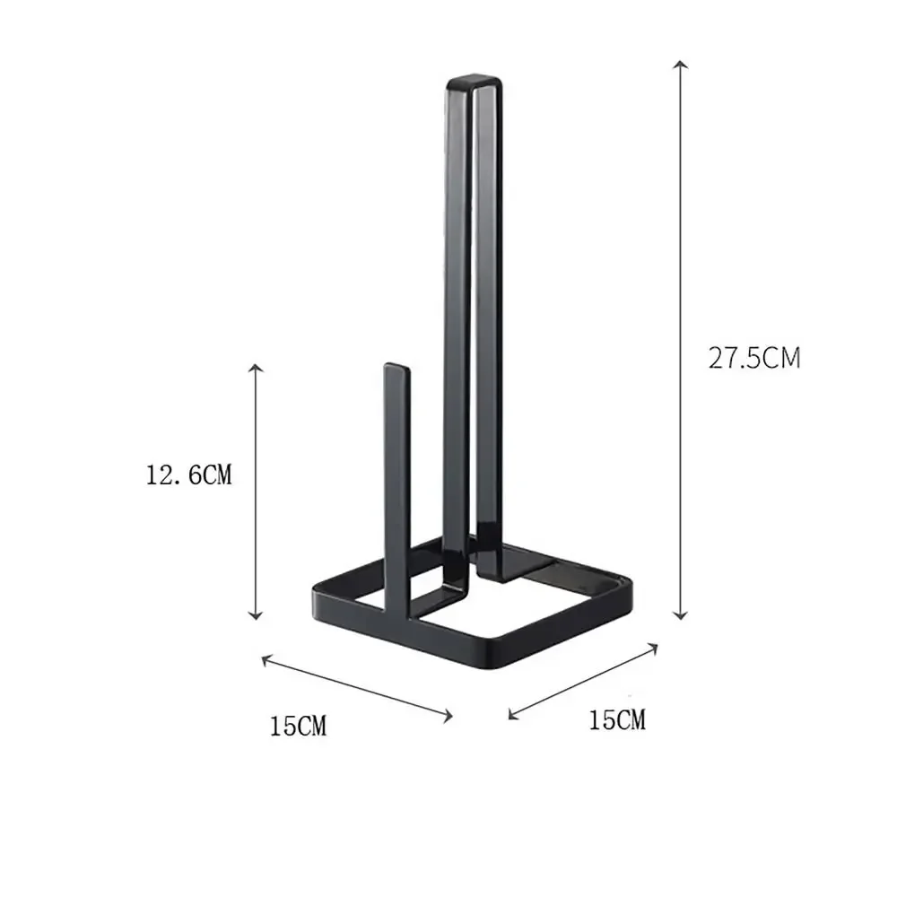 S/L Standing Paper Towel Holder Waterproof Kitchen Organizer Kitchen Paper Hanger Rack Rust-proof Face Towel Rack 5