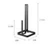 S/L Standing Paper Towel Holder Waterproof Kitchen Organizer Kitchen Paper Hanger Rack Rust-proof Face Towel Rack 5