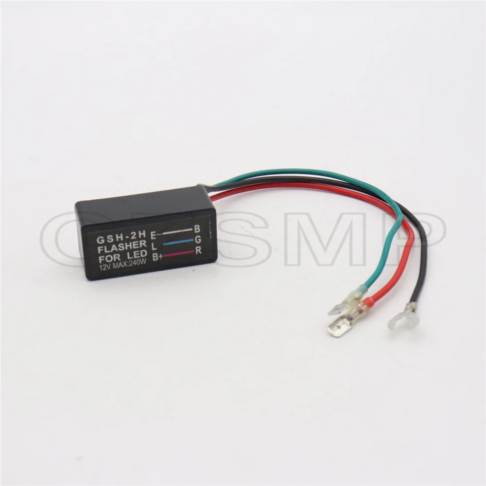 Motorcycle LED Lights Motorcycle Accessories Universal Motorcycle Turn Signal LED Light Flasher Blinker Relay 3 Pin 12V fit For Honda Kawasaki