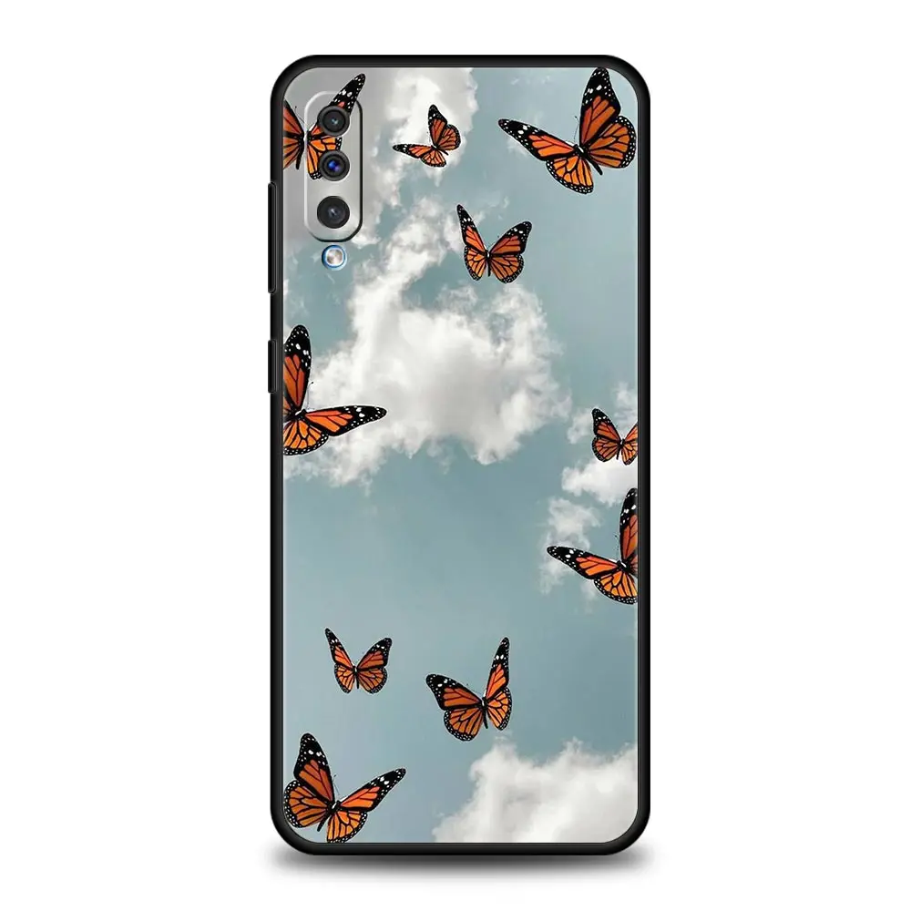 Butterfly Soft Silicone Phone Case Cover