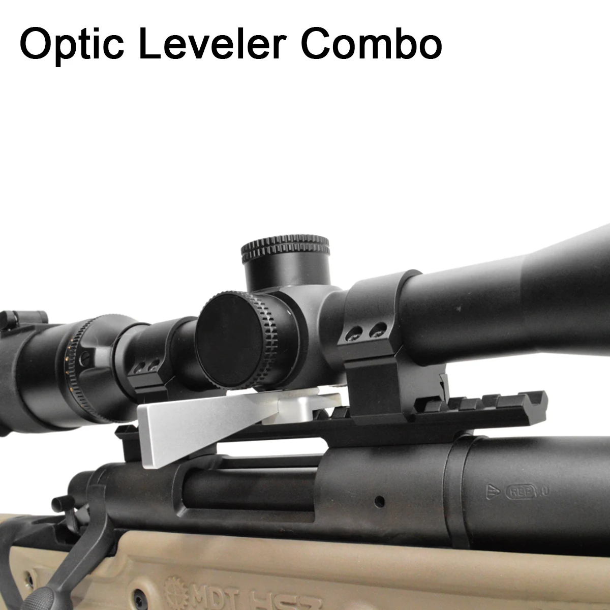 Optic Leveler Combo Tool Kit for Rifle Scope Fine Adjustment Aluminum Adjust Leveling Scopes Gun Smithing Maintenance 3Pcs