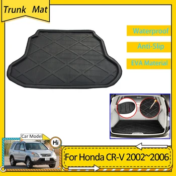 Tappetini per Bagagliaio Auto per Honda CR-V CRV CR V MK2 2002 2003 2004 2005 2006, Accessori, Tappeti Protettivi in EVA Impermeabili per Vano di Carico