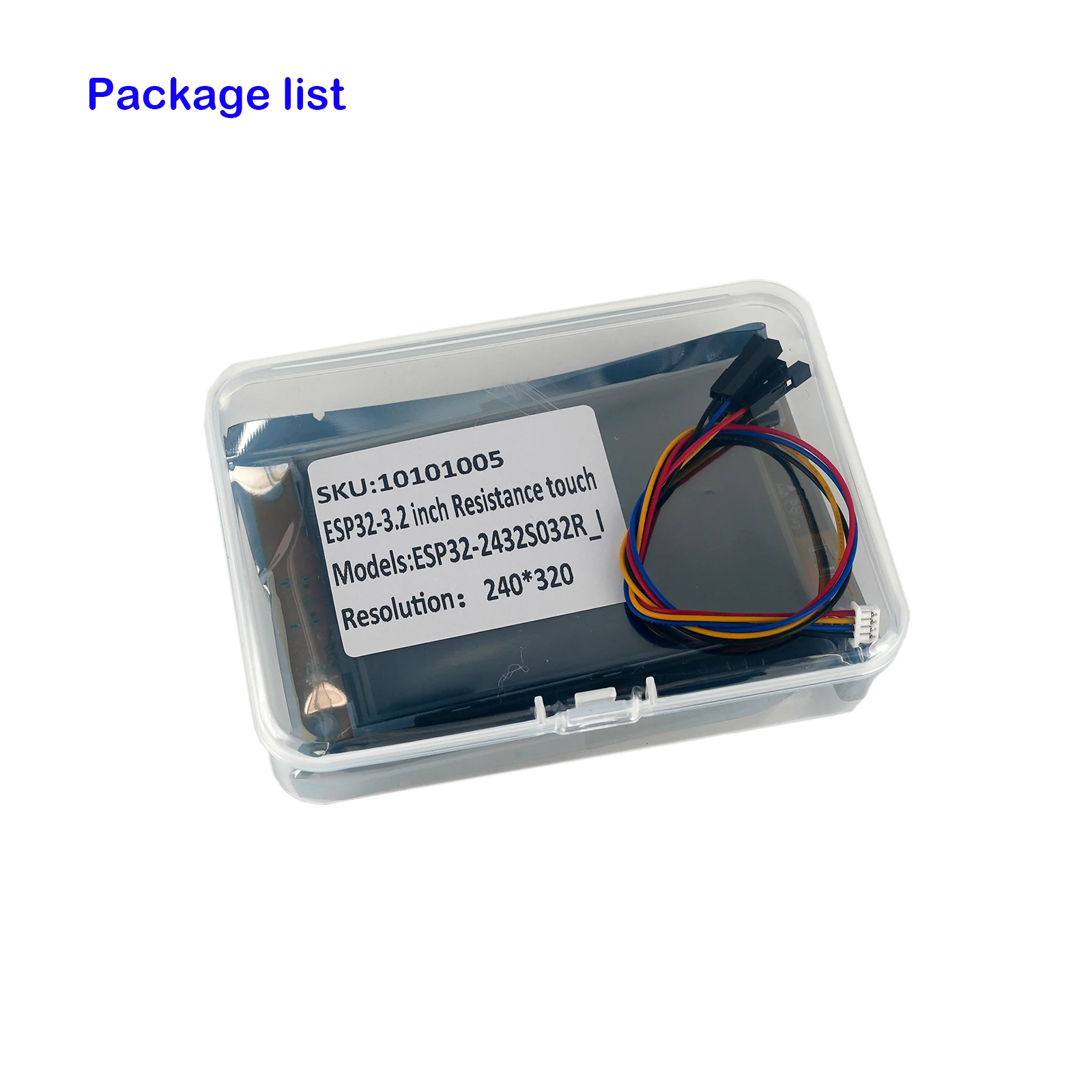 아두이노 IoT 용 LCD 디스플레이, 3.2 인치 ESP32, WiFi BT ESP32-WROOM-32 모듈, ST7789 드라이버, IPS TFT, 240X320 저항성 터치 스크린