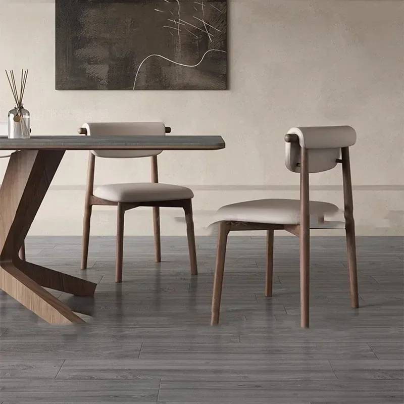 

Balcony Ergonomic Dining Chairs Stool Mobile Kitchen Occasional Dining Chairs Luxury Sillas De Comedor Minimalist Furniture