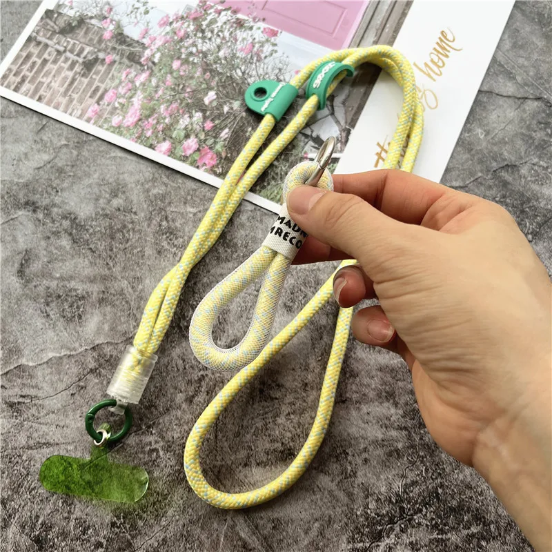 Premium Phone Charm with Detachable Lanyard and Crossbody Strap