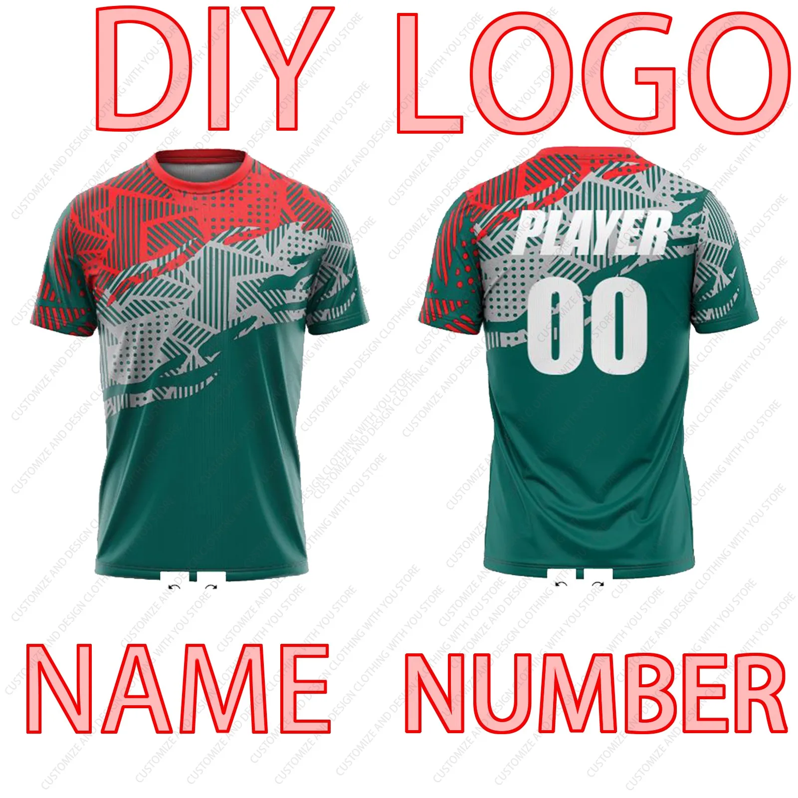 

Breathable Customized T-shirts For Various Events, Men And Women's Round Neck Printing, Short Sleeved Extreme Sports 3d Printing