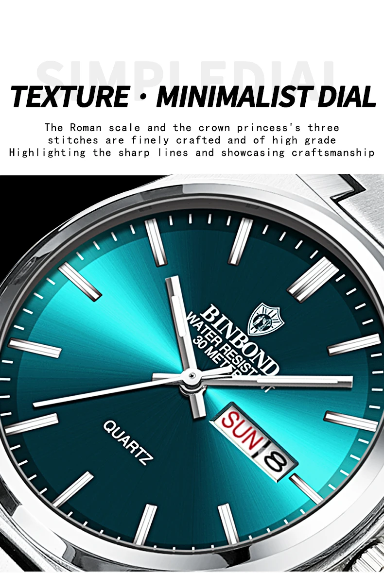 BINBOND B102 Men's Watch description image 7