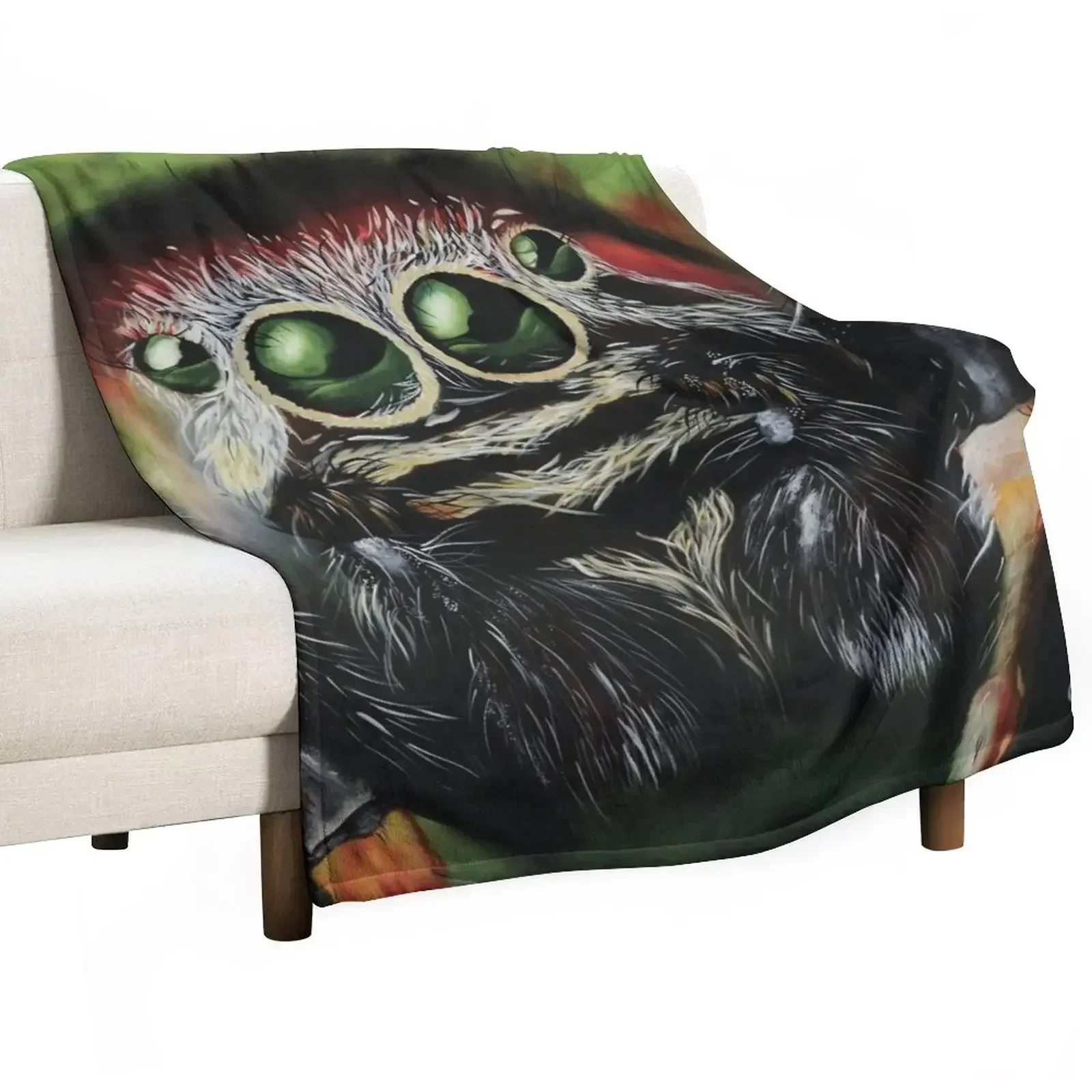 

Arachne Throw Blanket Picnic Summer funny gift Blankets