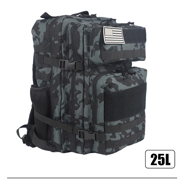 25L Gray Camo