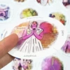 Uncover Your Past Life Oracle Cards Tarot Deck Round Shape 87 Cards Fortune Telling Divination Oracle Card Tarots Games 4