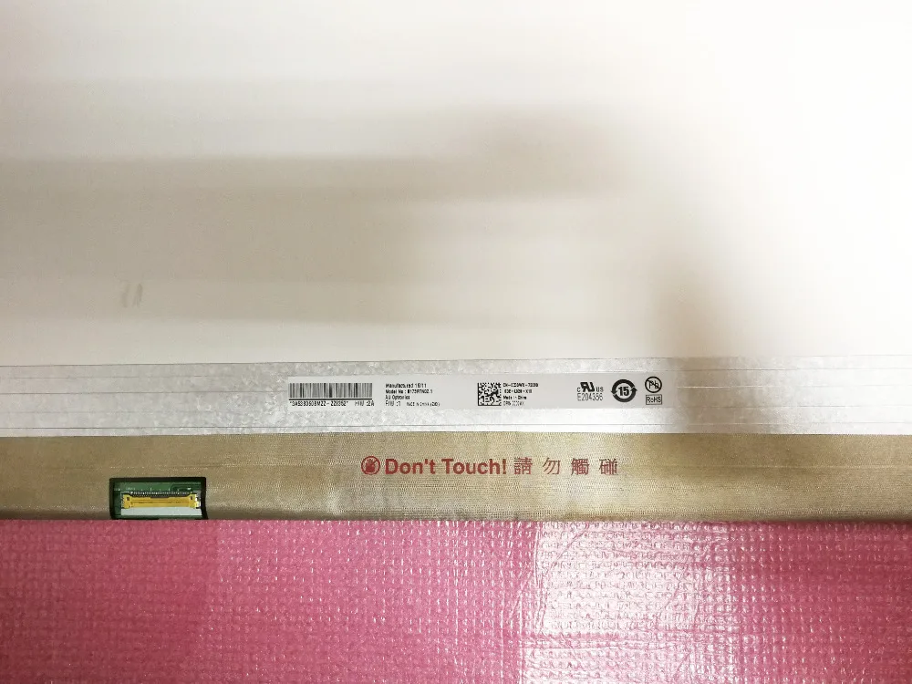 B173RTN02.1 Ʈ 17.3 &HD + 1600X900 Ʈ LCD ÷ 30Pin ü г LED ũ