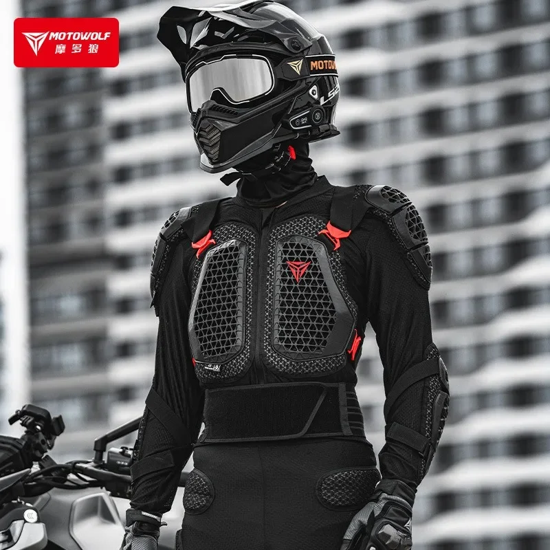Motorcycle Protector Motowolf Motorcycle Body Protective Jacket