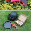1Set Hand Throw Parachute with Signal Guns Stress Reliever Launching Toy Outdoor Drop Shipping 4
