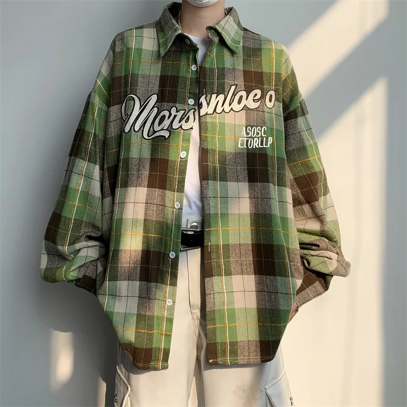 Camisa De Cuadros De Manga Larga Para Hombre – Tejido Transpirable, Ideal Para Oktoberfest Y Uso Diario, Disponible En Varios Colores