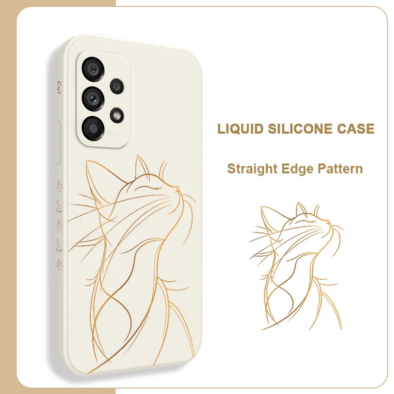 Stylish Proud Cat Phone Case - Vibrant Design, Protective Cover
