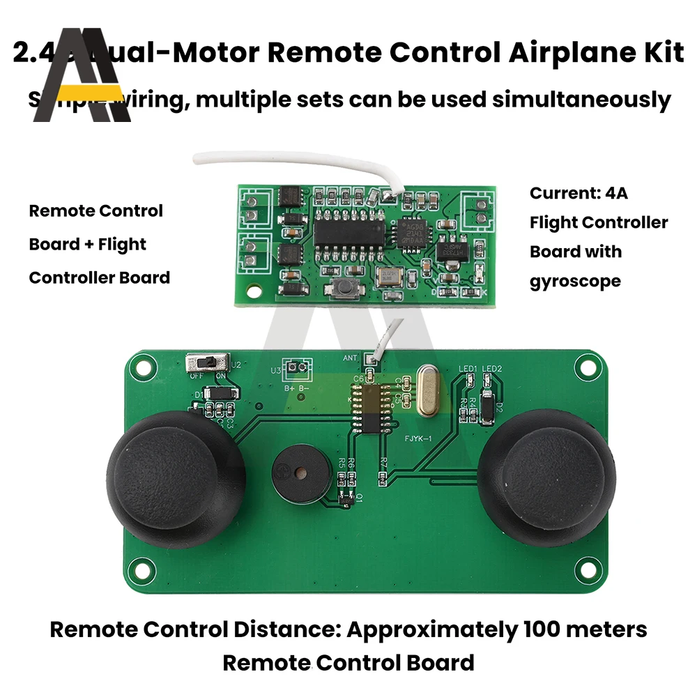 Kit Carte Contrôle Vol RC 4A Planeur DIY 100m