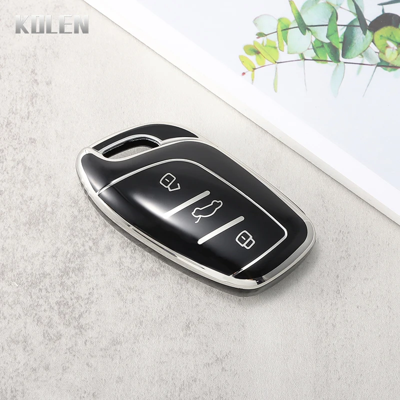 Enhanced TPU Car Smart Key Case Cover - Protective Fob Accessories
