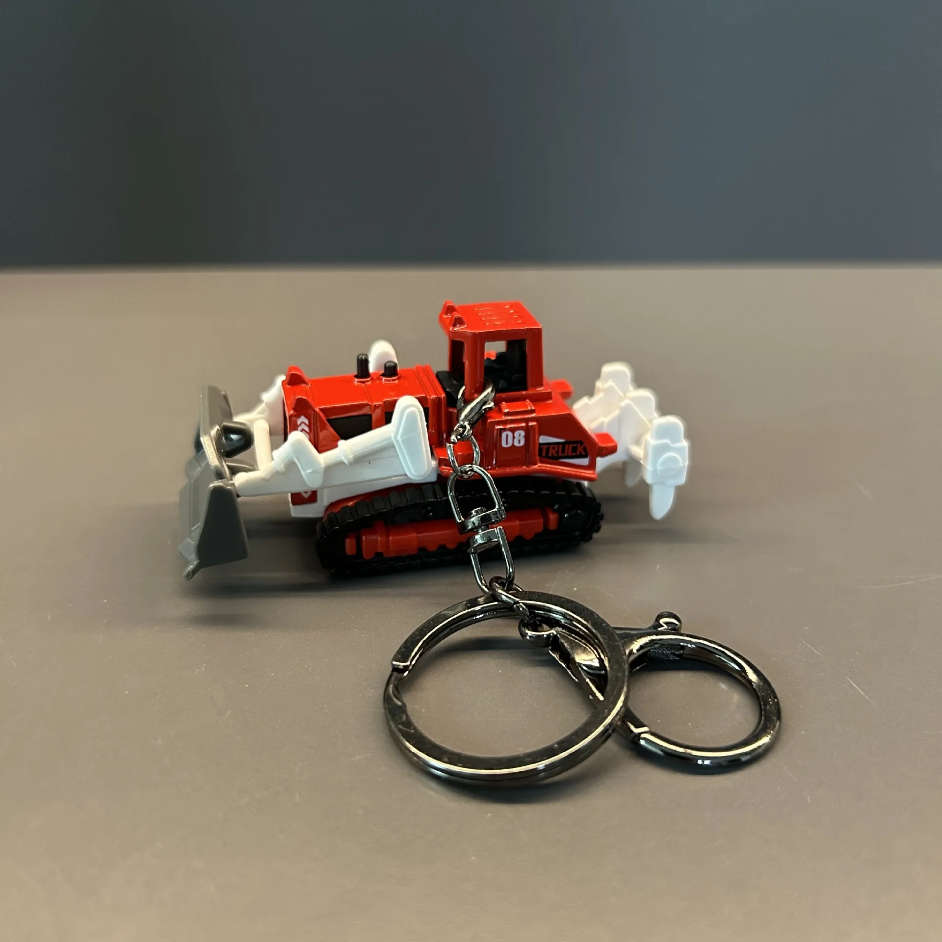 Fashion Car Key Ring Three dimensional Mini Truck Keychain Engineering ...