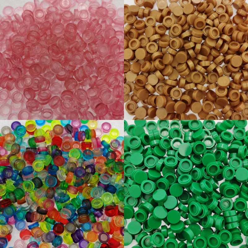 500-Piece Round Tile Set for Mosaic Art and Creative Building