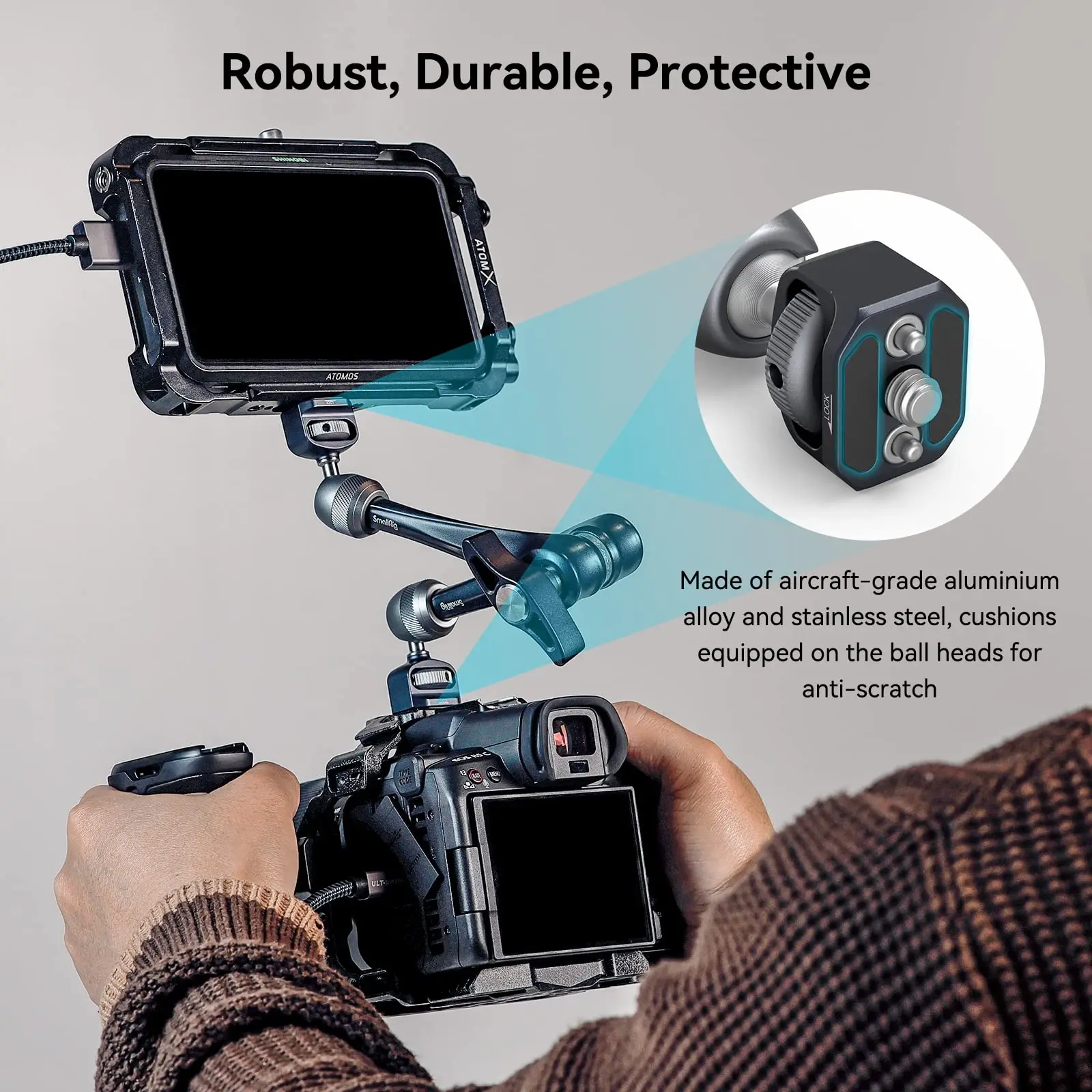 SmallRig 11ロゼット マジックアーム カメラモニターマウント ARRI Amazon | SmallRig マジックアーム 11