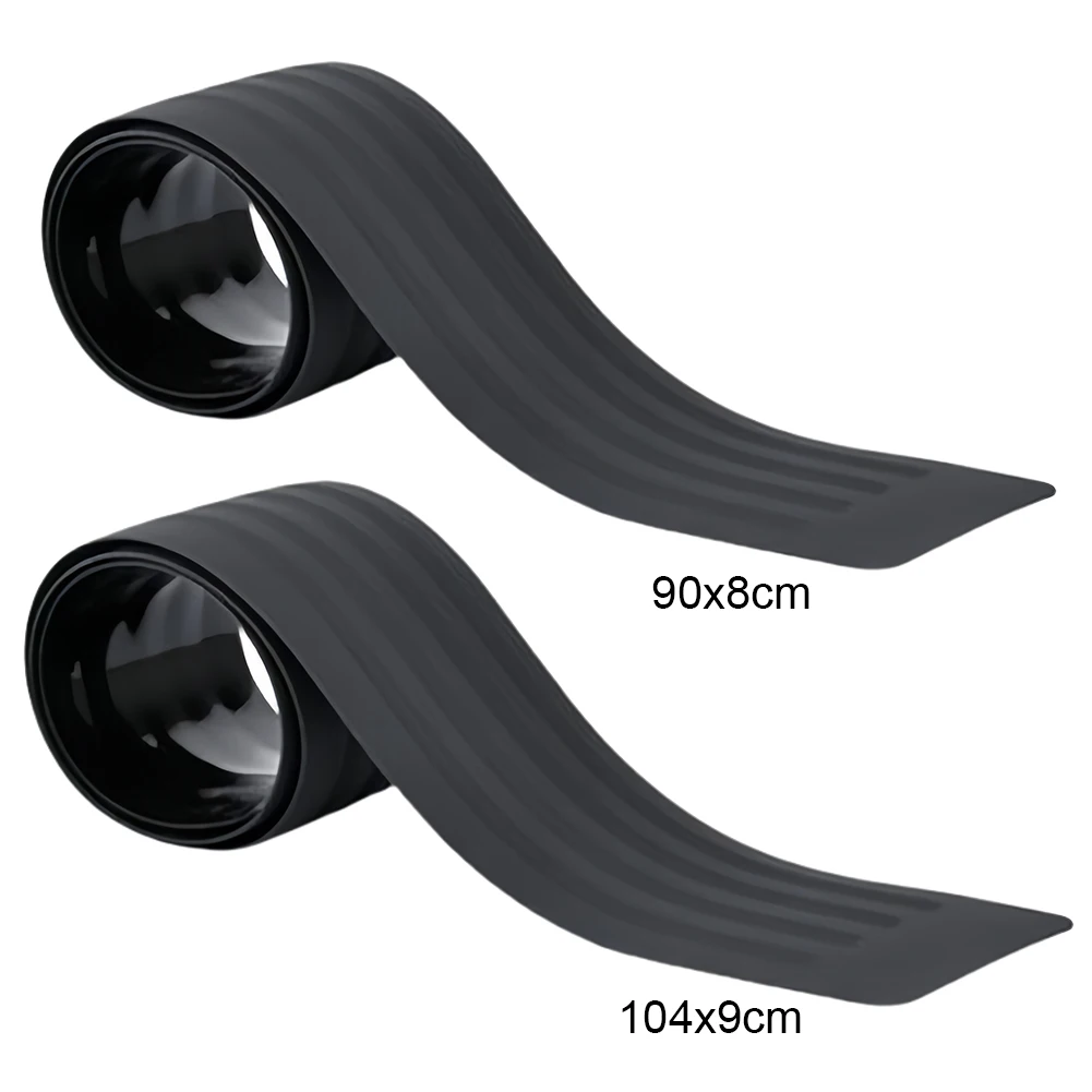 Car Trunk Door Sill Plate Protector Anti-Scratch Anti-Collision Protector Car Rear Bumper Guard Plate Cover Trim Car Accessories