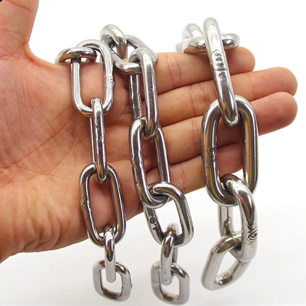 Any Meter Length 1.2-10MM Diameter 304 Stainless Steel Chain For Lifting Binding