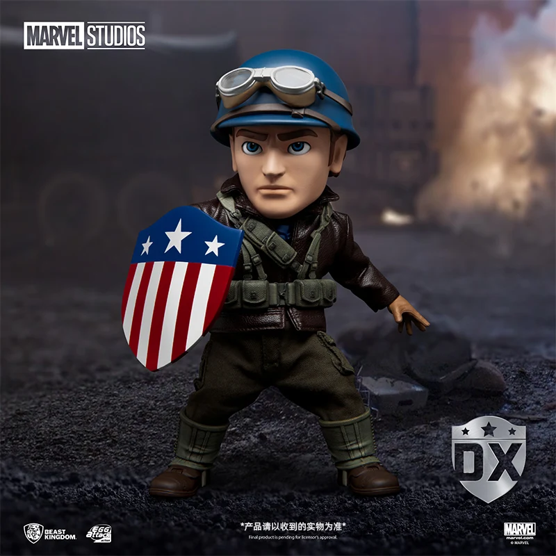 Marvel Unlimited Legend Captain America Comic Edition Modello Di Soldato Fatto A Mano Modello Q Edition Ornamenti Mobili Per Ragazzi