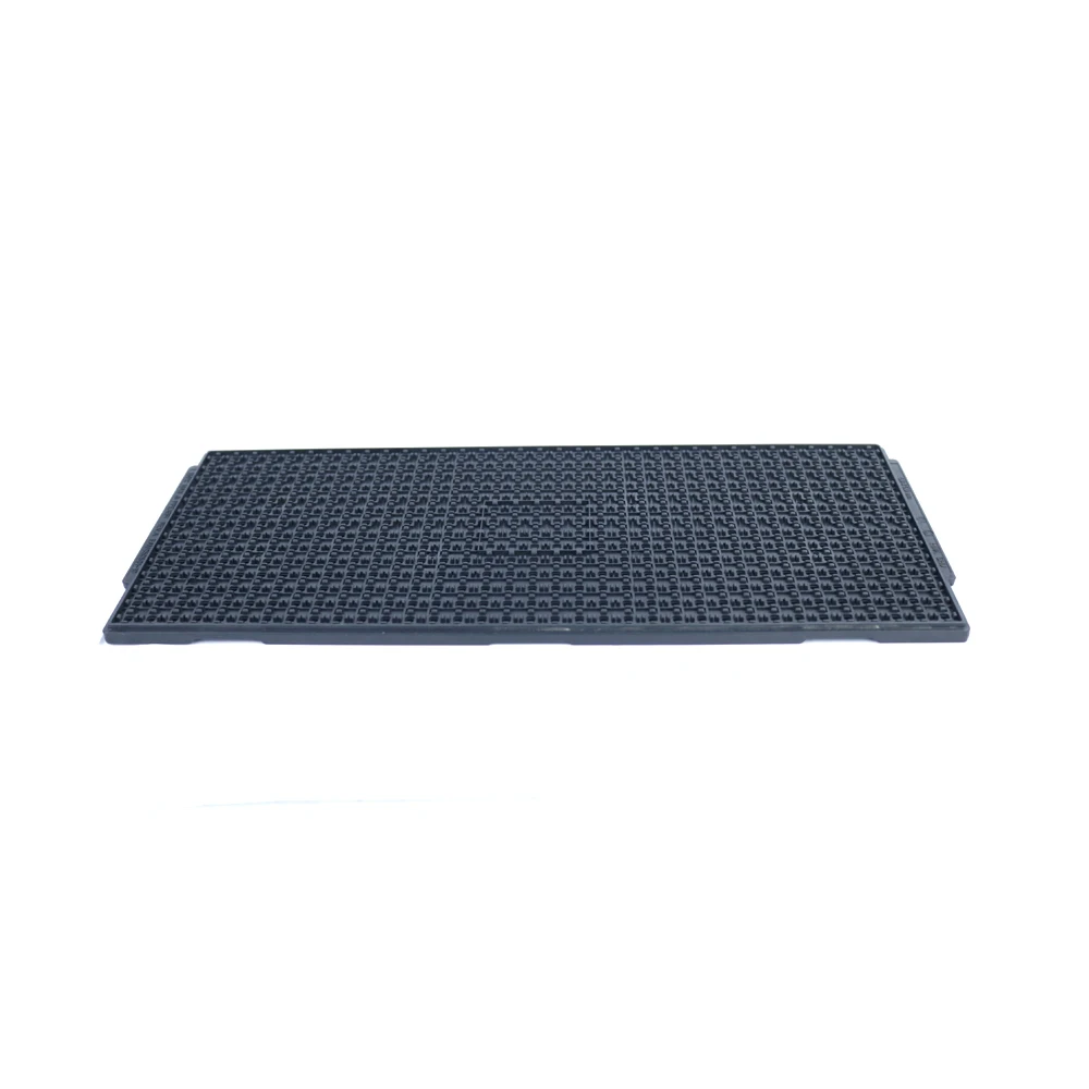 ESD Tray Chips Smt IC Tray QFN IC CPU MCU Black Antistatic PPE MPPO Plastic Board Black heat resistant dish 4