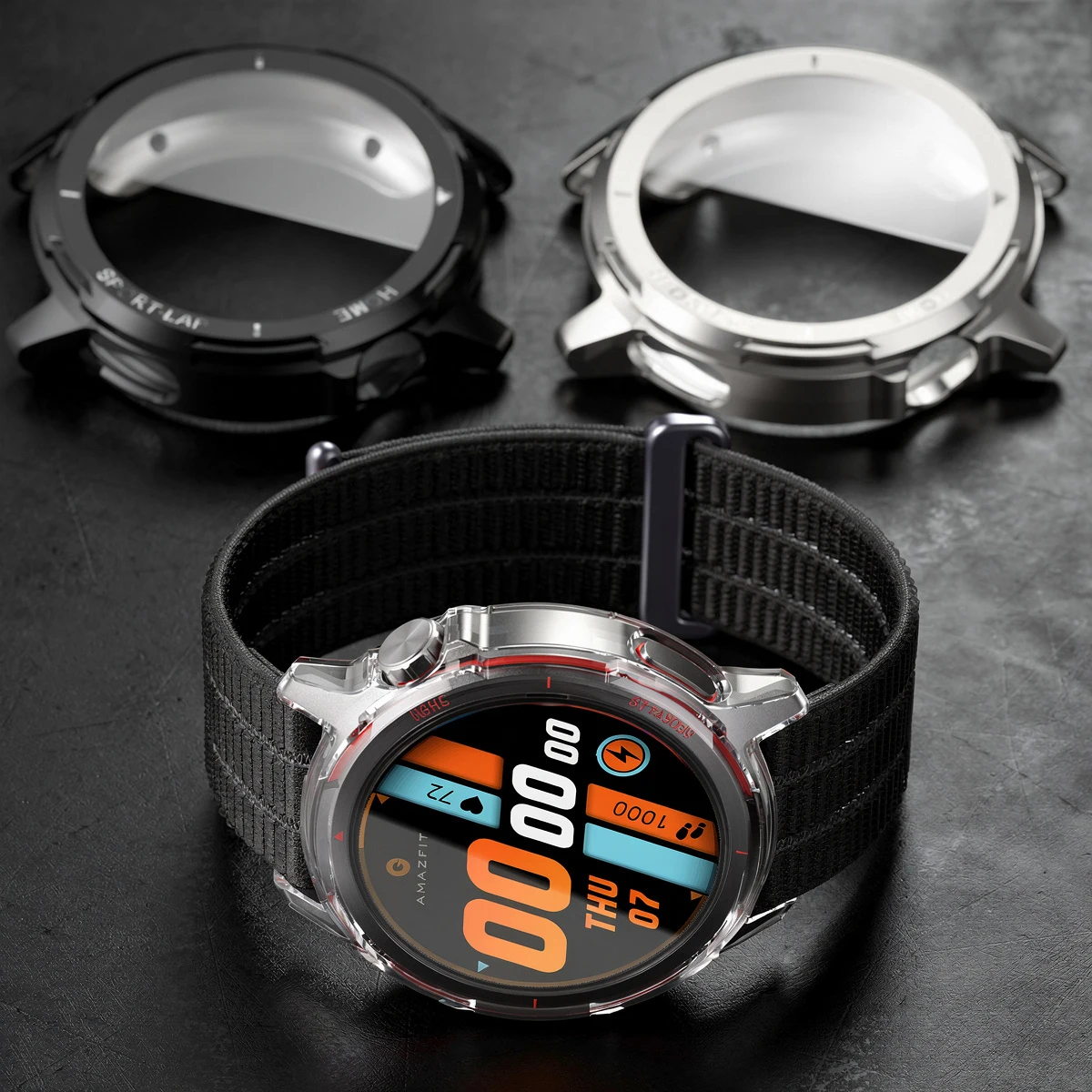 Enhanced Shock-Resistant TPU Protective Shell for Smartwatch - Full Cover Screen Case