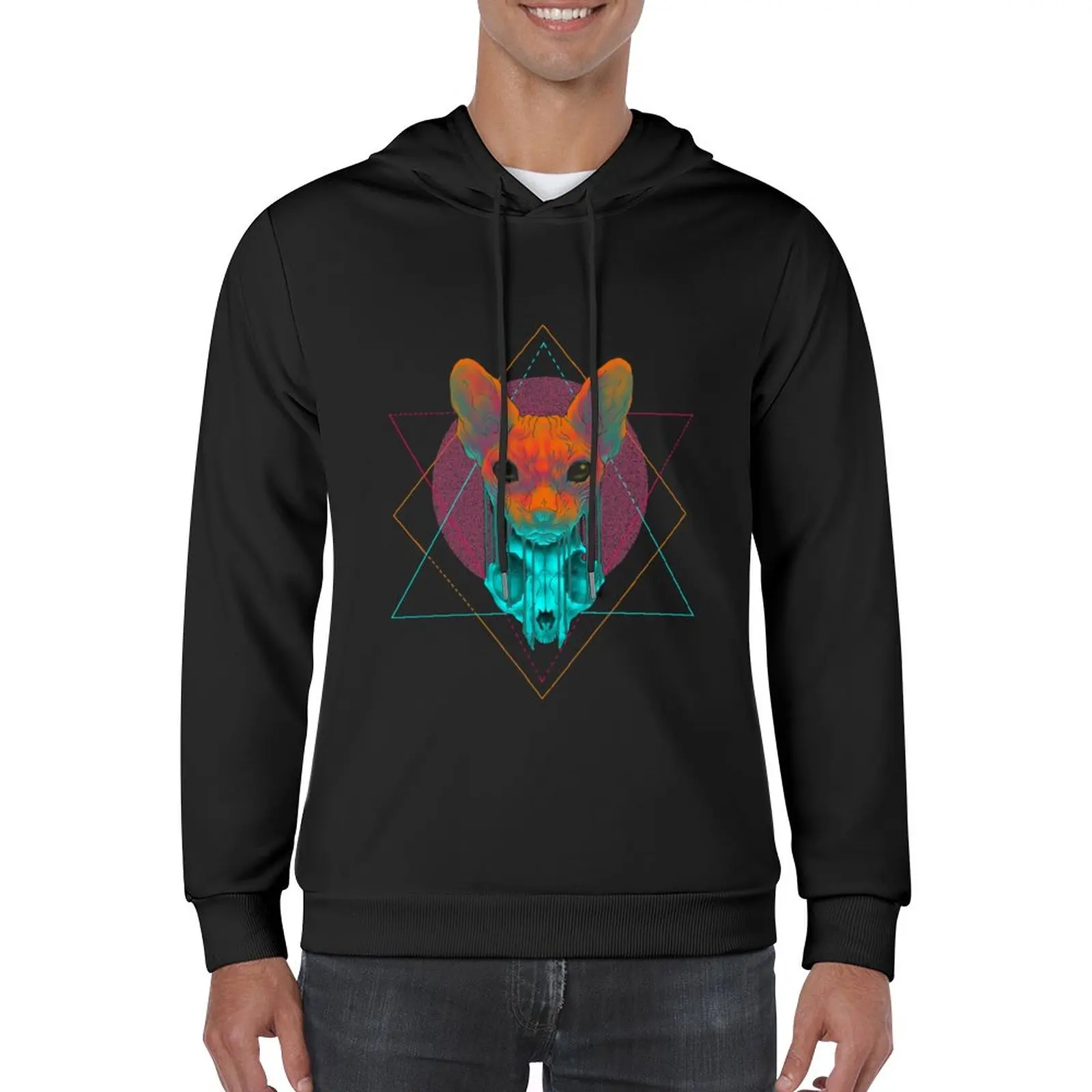 

New Reflections Pullover Hoodie men clothing men's clothes men's sweat-shirt graphic t shirts men man hoodie