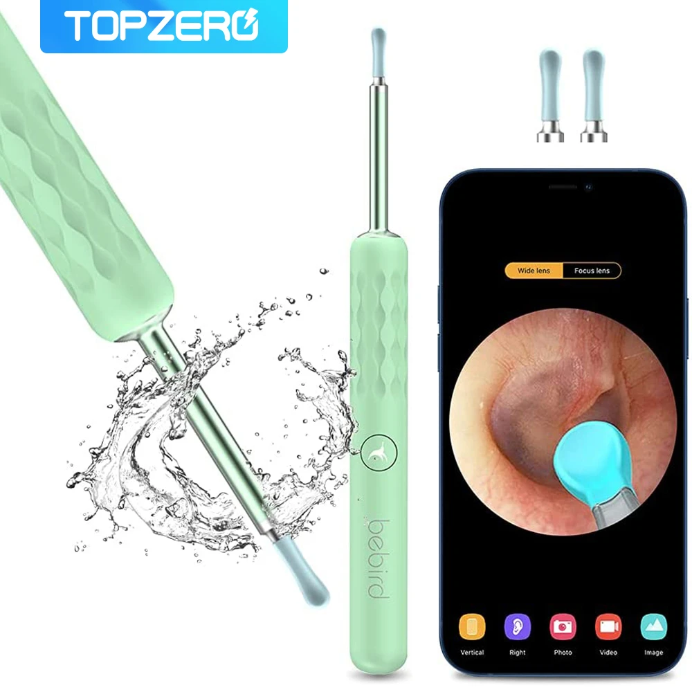 surveillance system Bebird R3 R1 Smart Visual Ear Cleaner Endoscope Camera IP67 Waterproof Mini Camera Otoscope Borescope Ear Cleaning Earpick Tool home camera system