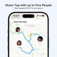 UGREEN Smart Bluetooth Tracker, Keys Finder Item Locator SmartTag Up to 2 Year Battery Phone Finder For Apple Find My (only IOS) - Image 6