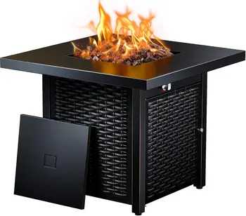 32" Propane Fire Pit Table 1