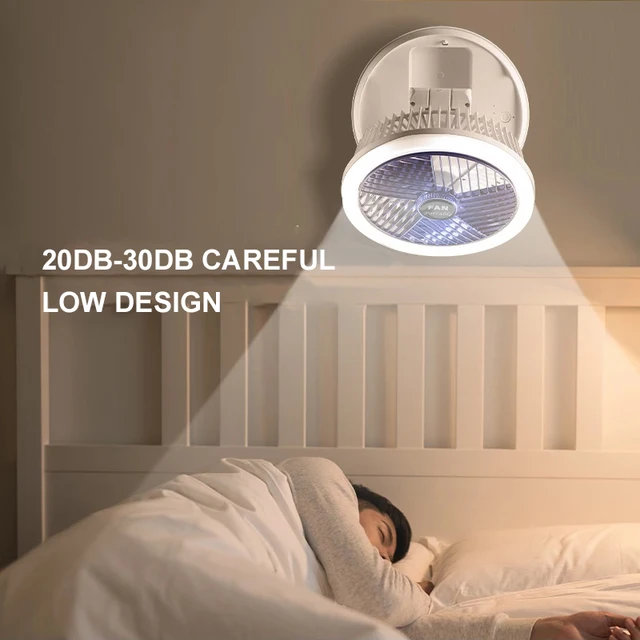 Multifunctional Folding Fan Portable Fan Rechargeable USB Fan Air Cooling Fan Stand Desk LED Light Outdoor