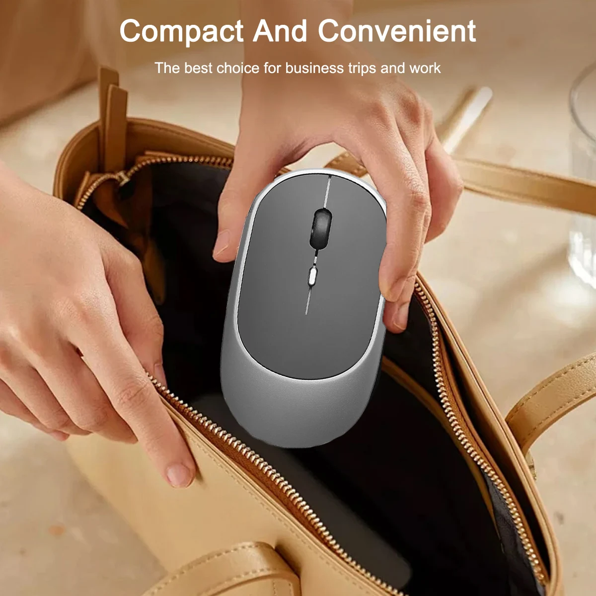 4 Buttons Ergonomic Wireless Mouse 2.4Ghz USB Wireless Gaming Mouse Portable Office Mice For PC Laptop Computer Desktop Macbook