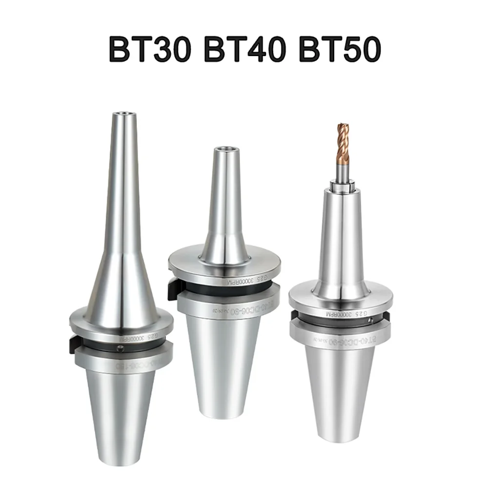 

BT30 BT40 BT50 DC4 DC6 DC8 DC12 Tool Holder Shank High Precision Pull Back Tool Holder Collet Chuck For CNC Machining Center