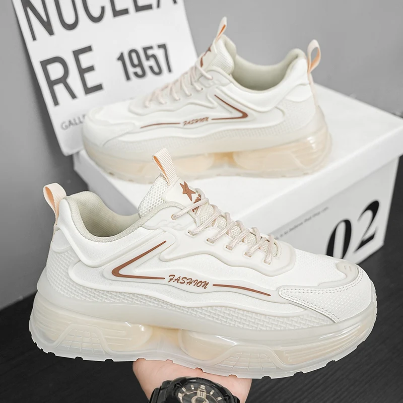 New Height-Increasing Men's Walking Shoes, Youth Fashion Popular Sports Shoes, Versatile Trendy Shoes, Ultra-Light Men's Shoes, Suitable for Outdoor Activities, Men's Travel Shoes