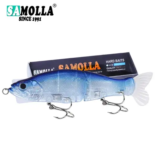 Slow Sinking SwimBaits Fishing Lures 30G Whopper Vibration Soft Tail Or Pike And Bass Hard Baits Isca Artificiall Accessories - Image 8