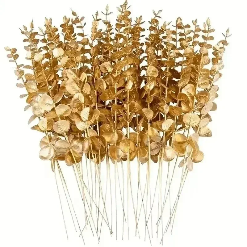 10pcs Eucalyptus Stems Artificial Eucalyptus Leaves for Home Flowers Bouquet Centerpiece Wedding Decoration Christmas Decor 3 10pcs Eucalyptus Stems Artificial Eucalyptus Leaves for Home Flowers Bouquet Centerpiece Wedding Decoration Christmas Decor 3