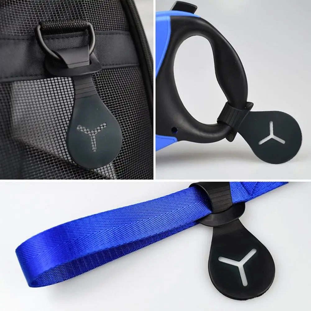 Poop Bag Clip Garbage Bag Clip Portable Soft Anti-Skid Silicone Pet Garbage Hands-free Clips Dogs Cleaning Supplies pet cleaning tools