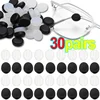 2/60pcs Small Transparent Round Ear Hook Eyeglasses Clear Silicone Glasses Anti Slip Grip Temple Tip Holder Eyewear Accessories 3