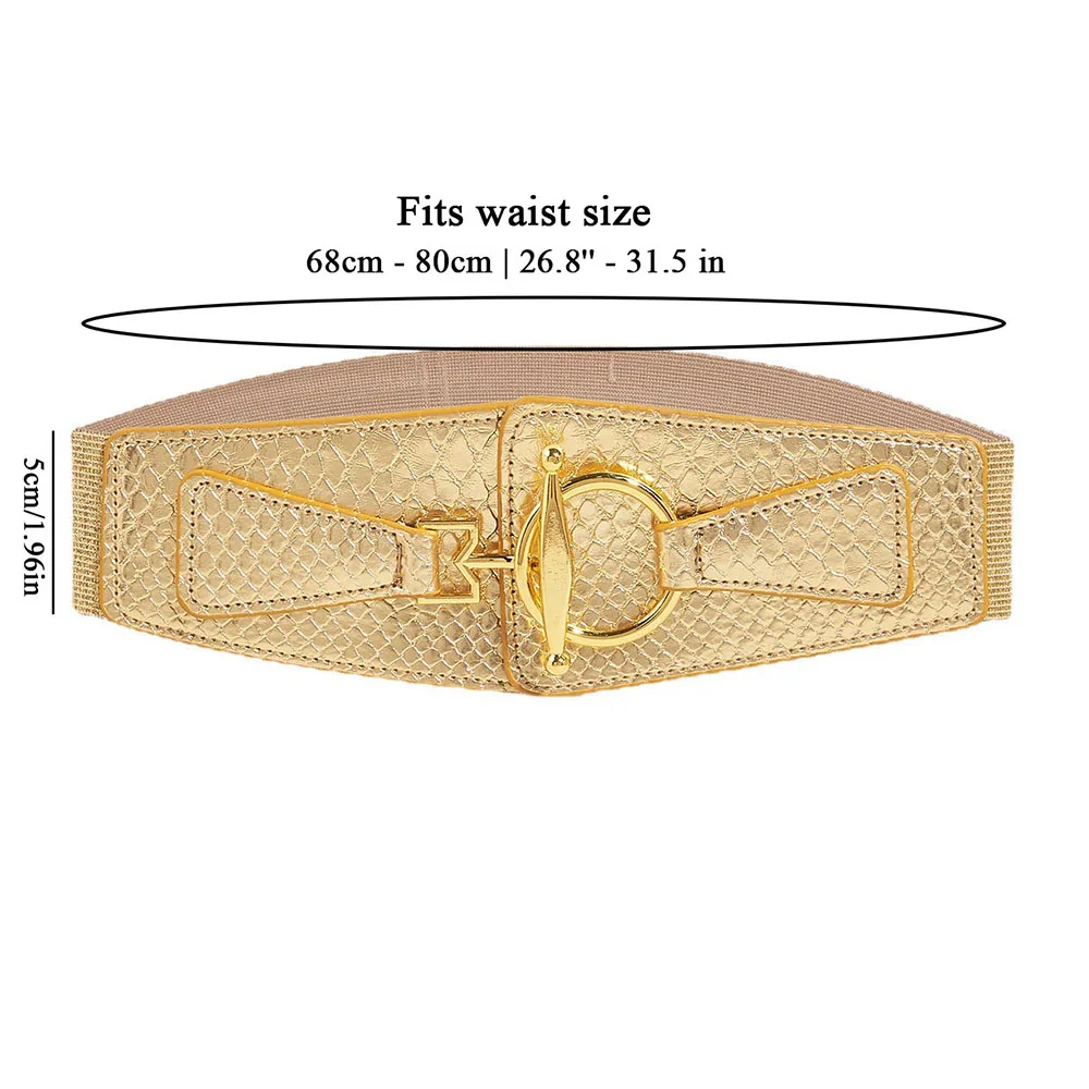 New Women PU Leather Wide Waist Belt High Quality Luxury Big Belts for  Women Retro Stretch Dress Belt Cummerbunds Plus Size Belt - AliExpress