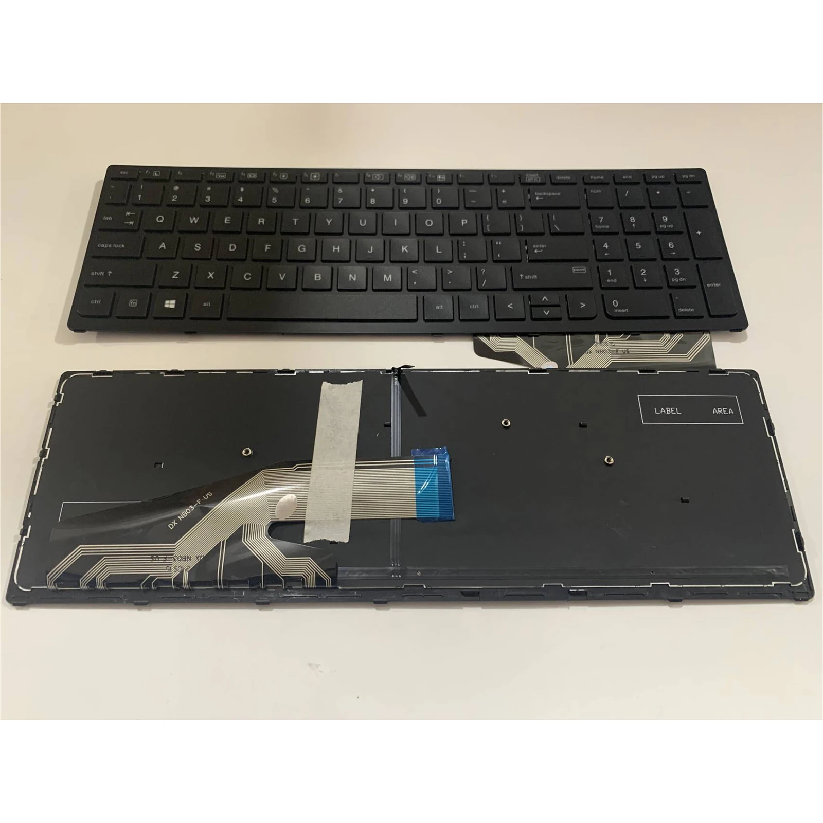 Teclado Para Hp Zbook 15 G5, 15 G6 Br Retroiluminado Verifique Imagens